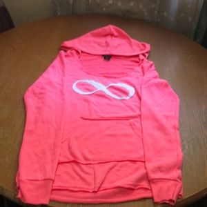 Pink hoodie